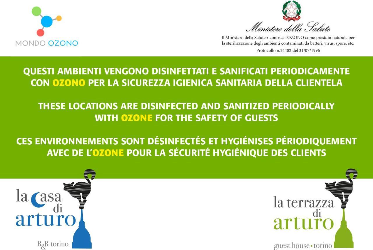 La Terrazza Di Arturo Guest House Torino Kültér fotó